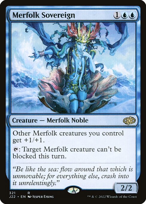 Merfolk Sovereign from Jumpstart 2022