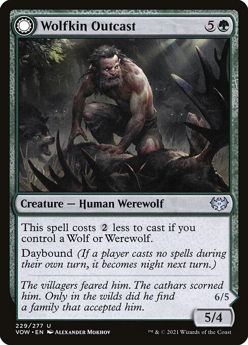 Wolfkin Outcast // Wedding Crasher from Innistrad: Crimson Vow