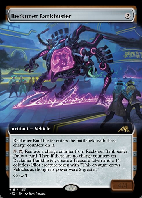 Reckoner Bankbuster highlighted card art