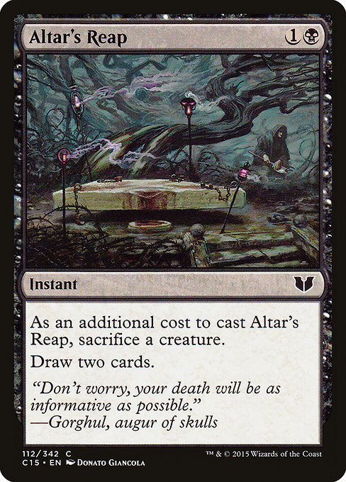 Altar's Reap from Commander 2015