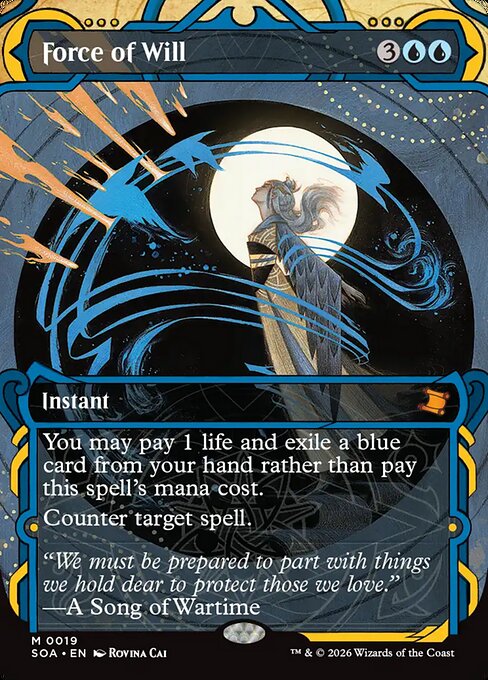 Force of Will highlighted card art