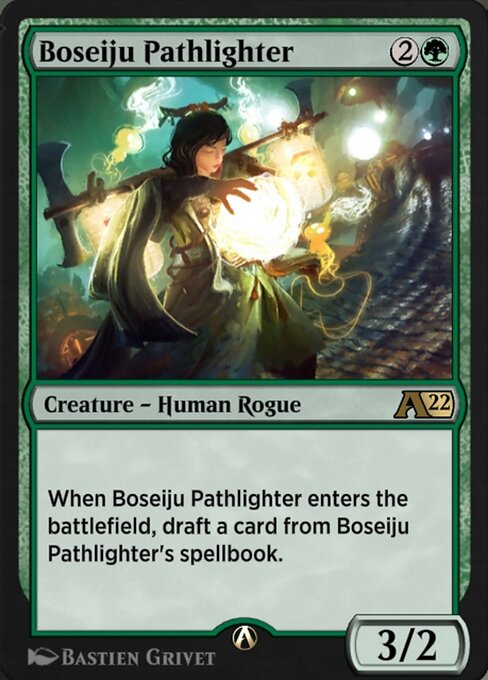 Boseiju Pathlighter highlighted card art