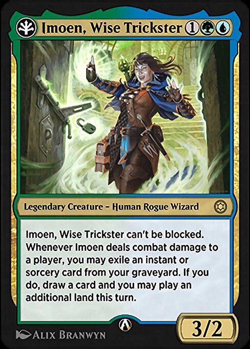 Imoen, Wise Trickster highlighted card art