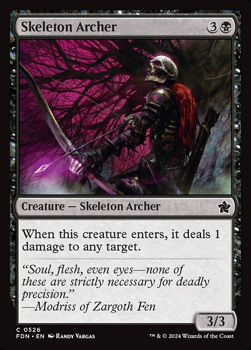 Skeleton Archer highlighted card art