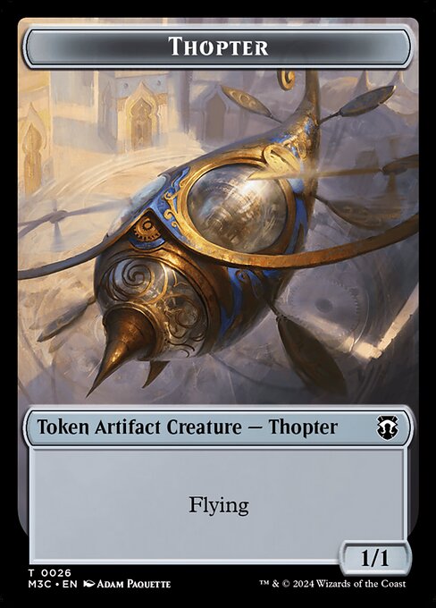 Thopter from Modern Horizons 3 Commander Tokens