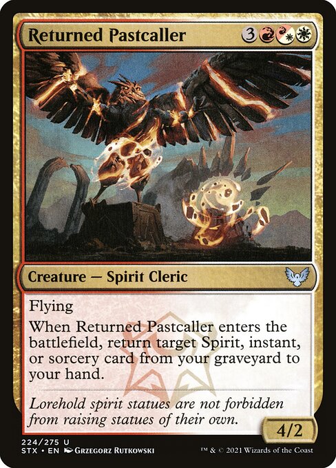 Returned Pastcaller highlighted card art