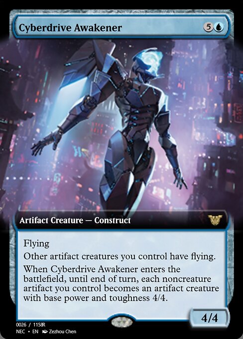 Cyberdrive Awakener highlighted card art