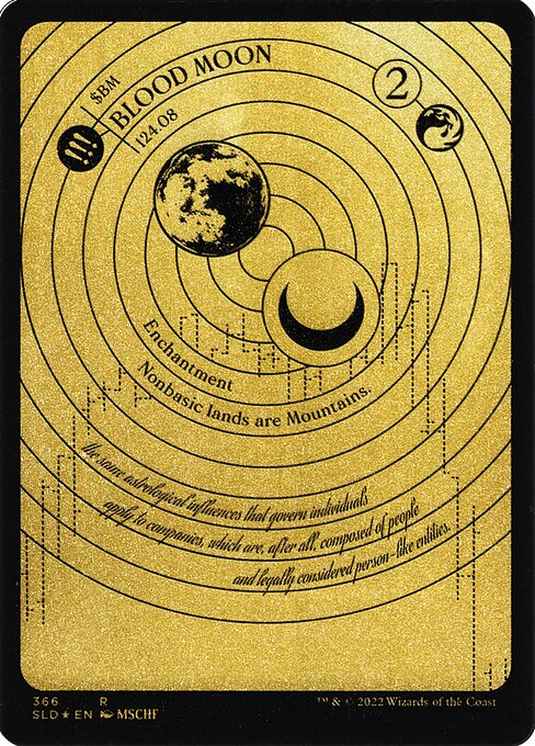 Blood Moon from Secret Lair Drop