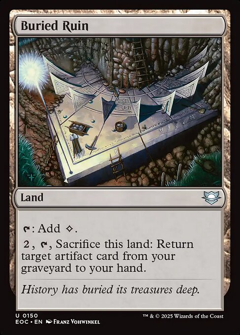 Buried Ruin highlighted card art