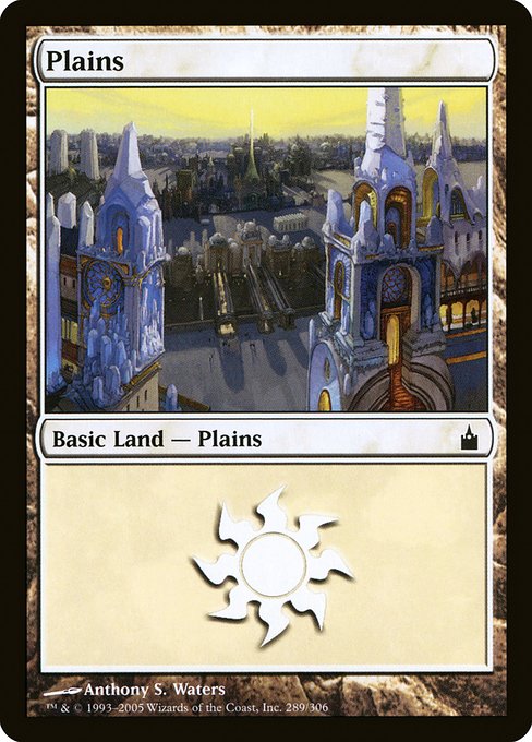 Plains from Ravnica: City of Guilds