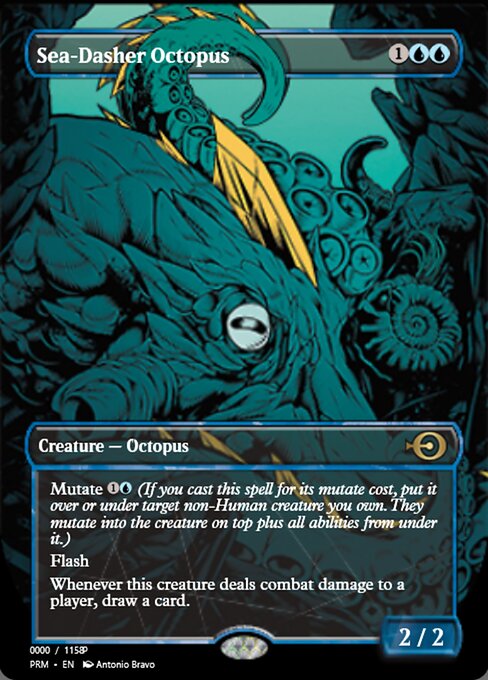 Sea-Dasher Octopus from Magic Online Promos