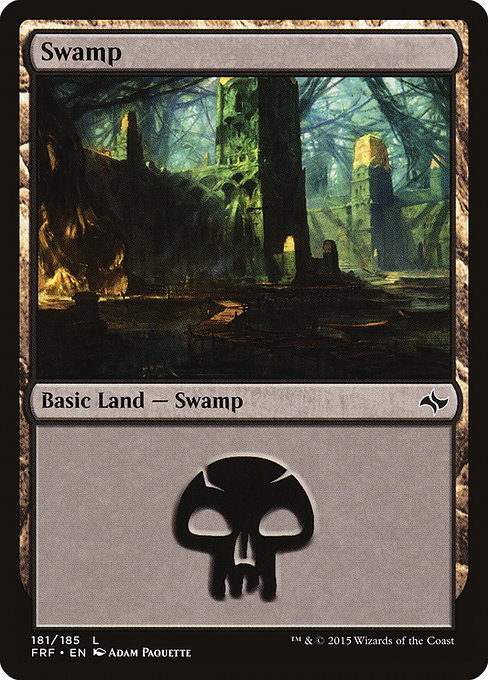 Swamp from Fate Reforged