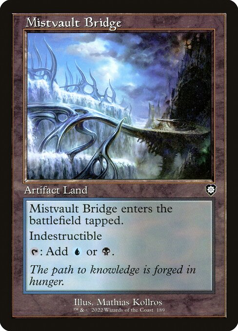 Mistvault Bridge highlighted card art