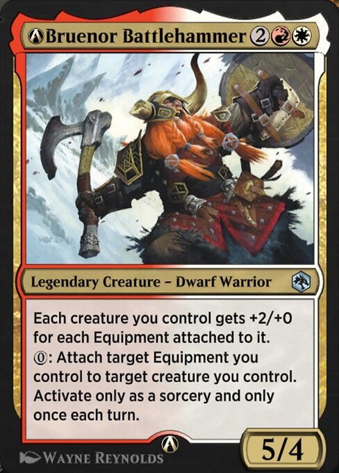 A-Bruenor Battlehammer highlighted card art