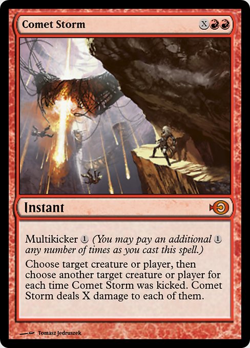 Comet Storm from Magic Online Promos