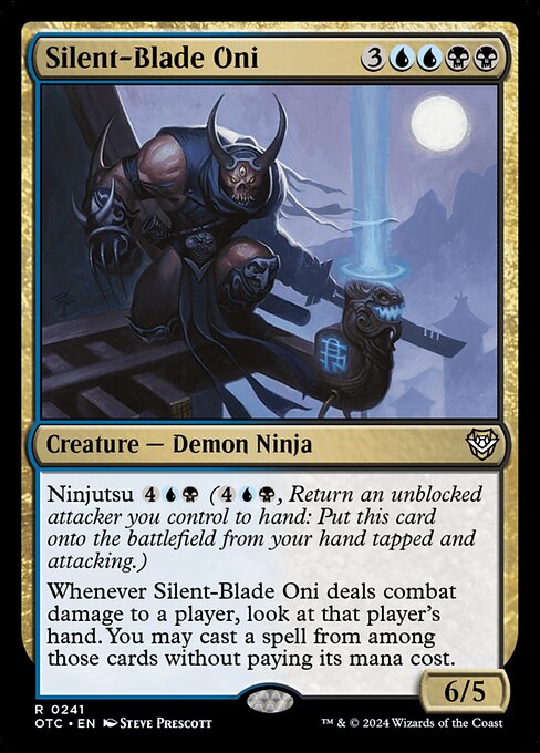 Silent-Blade Oni highlighted card art