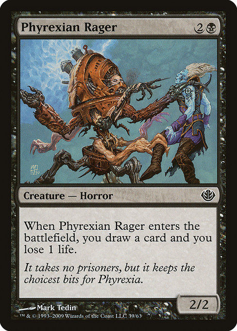Phyrexian Rager from Duel Decks: Garruk vs. Liliana