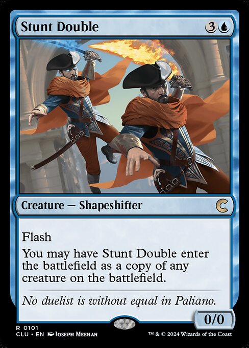 Stunt Double highlighted card art