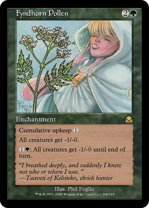 Fyndhorn Pollen highlighted card art