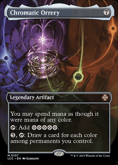 Chromatic Orrery highlighted card art
