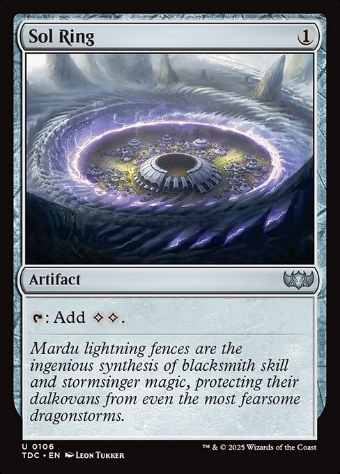 Sol Ring from Tarkir: Dragonstorm Commander
