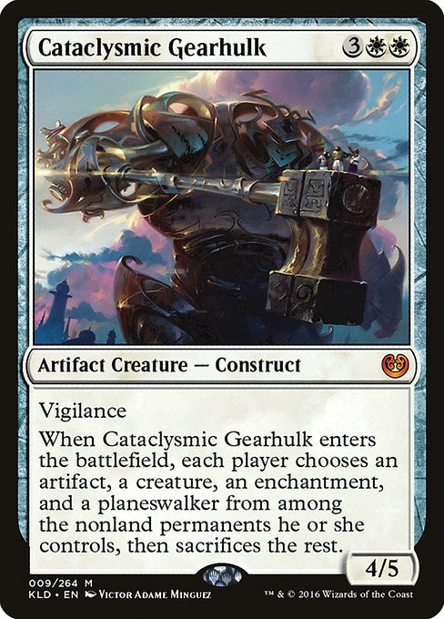 Cataclysmic Gearhulk from Kaladesh