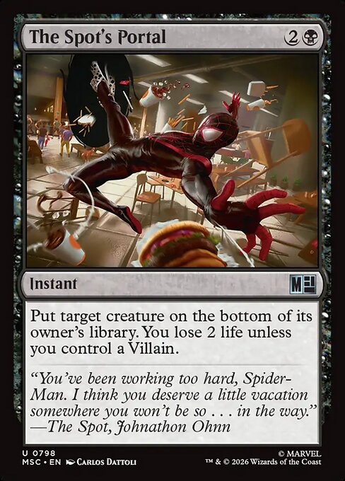 The Spot's Portal highlighted card art