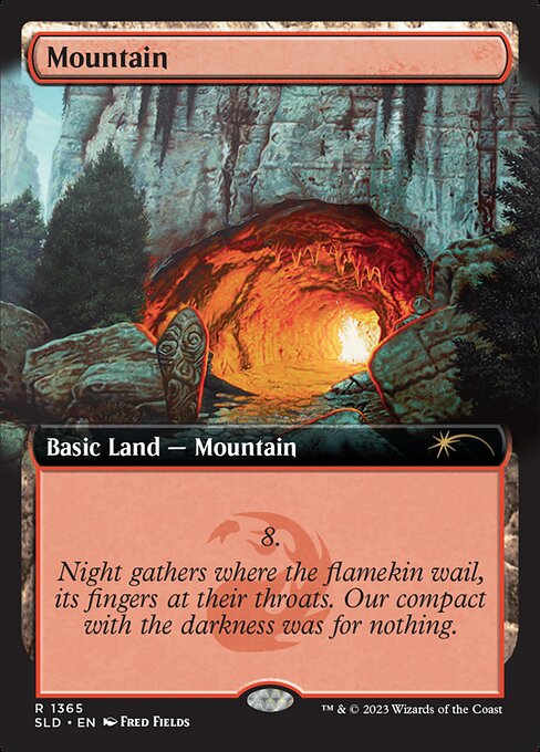 Mountain from Secret Lair Drop