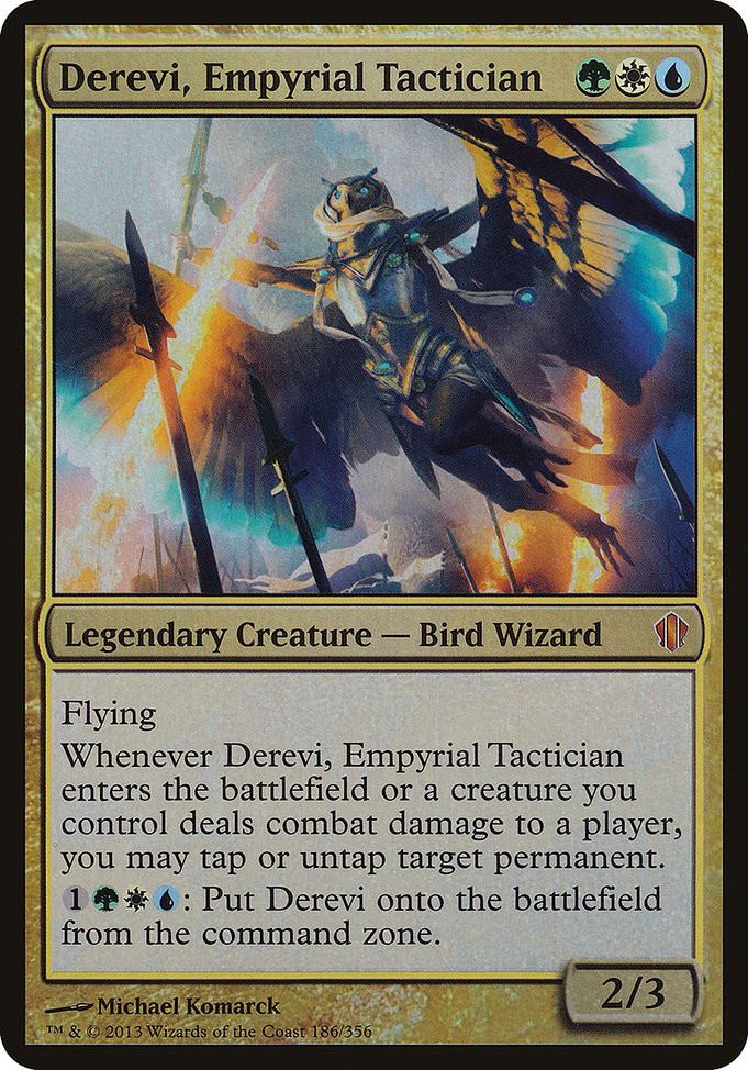 Derevi, Empyrial Tactician from Commander 2013 Oversized