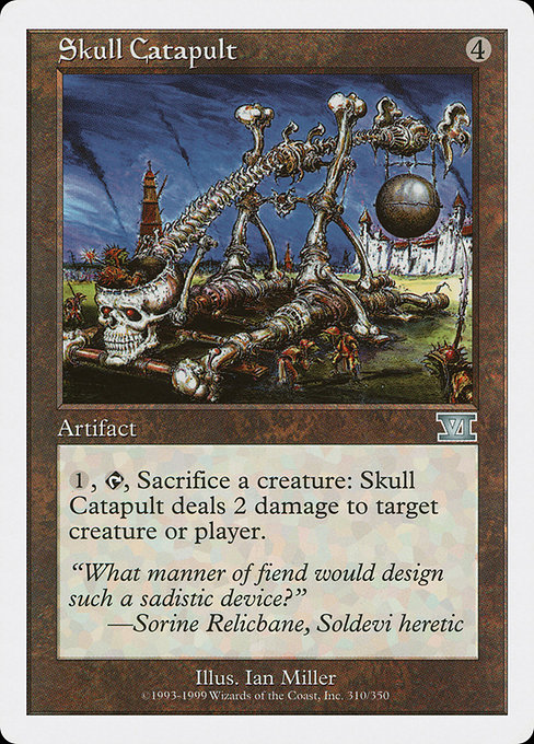 Skull Catapult from Classic Sixth Edition