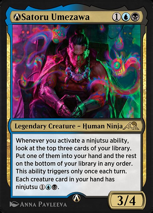 A-Satoru Umezawa highlighted card art