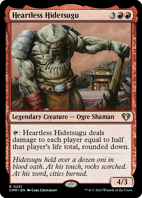 Heartless Hidetsugu highlighted card art