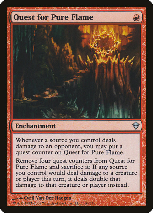 Quest for Pure Flame highlighted card art