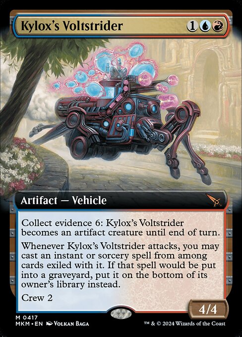 Kylox's Voltstrider highlighted card art