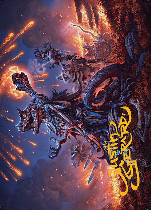 Valley Flamecaller // Valley Flamecaller highlighted card art