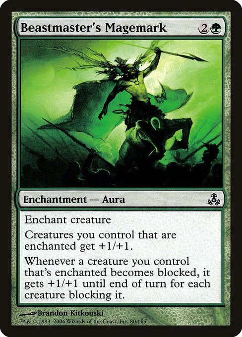 Beastmaster's Magemark highlighted card art