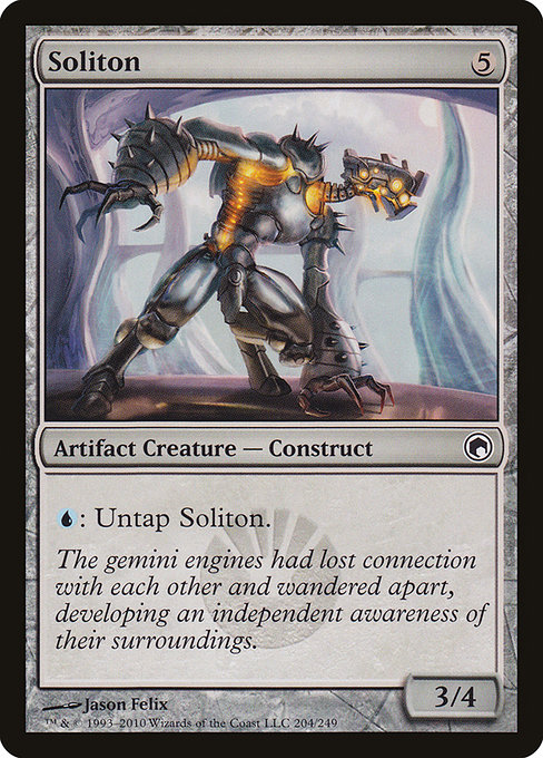 Soliton highlighted card art