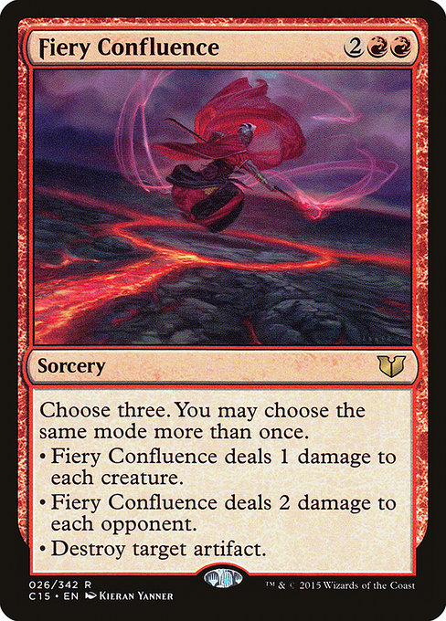 Fiery Confluence from Commander 2015