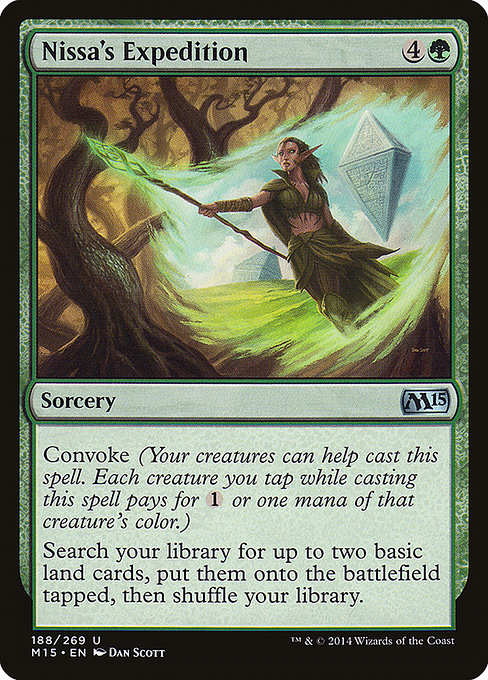 Nissa's Expedition from Magic 2015