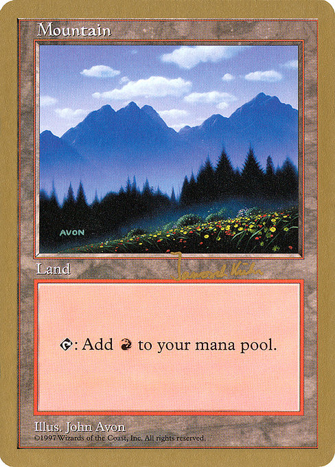 Mountain from World Championship Decks 1997