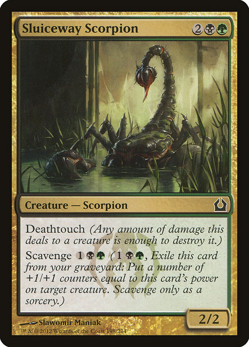Sluiceway Scorpion highlighted card art