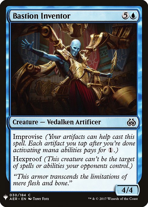 Bastion Inventor highlighted card art