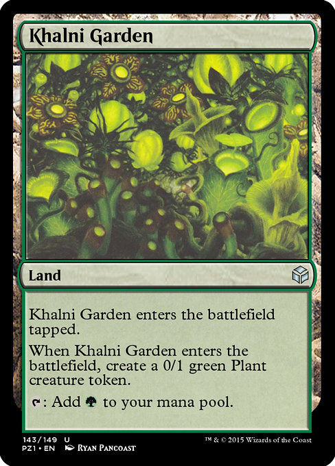 Khalni Garden from Legendary Cube Prize Pack