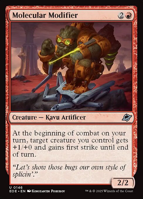 Molecular Modifier highlighted card art