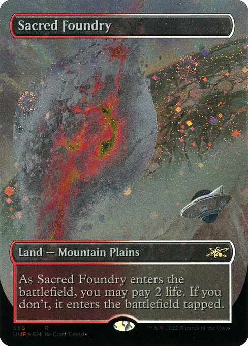 Sacred Foundry from Unfinity