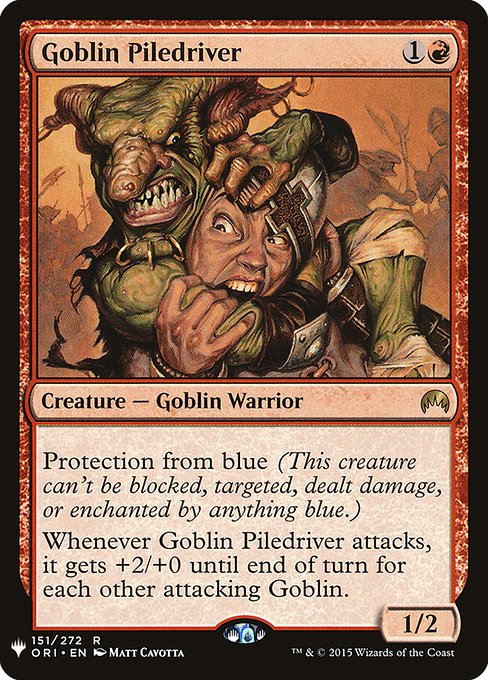 Goblin Piledriver from The List