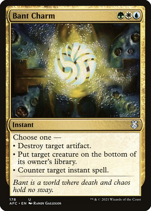 Bant Charm from Forgotten Realms Commander