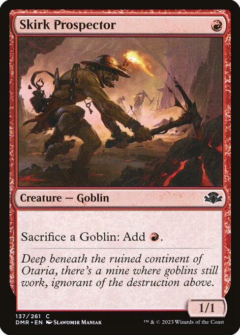 Skirk Prospector highlighted card art
