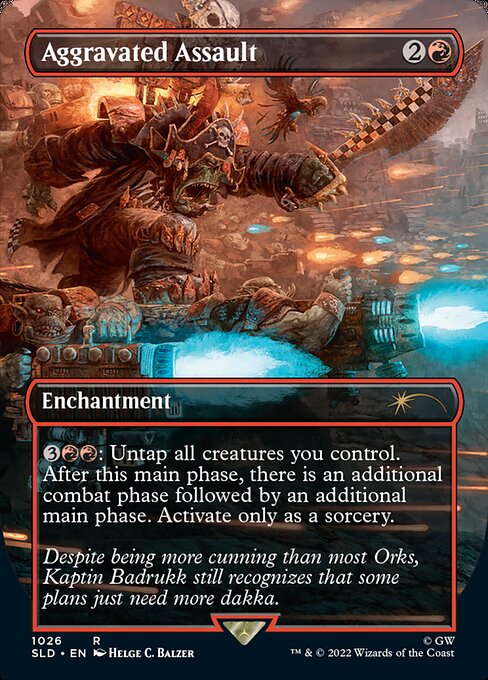 Aggravated Assault from Secret Lair Drop