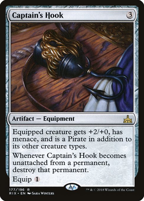 Captain's Hook from Rivals of Ixalan